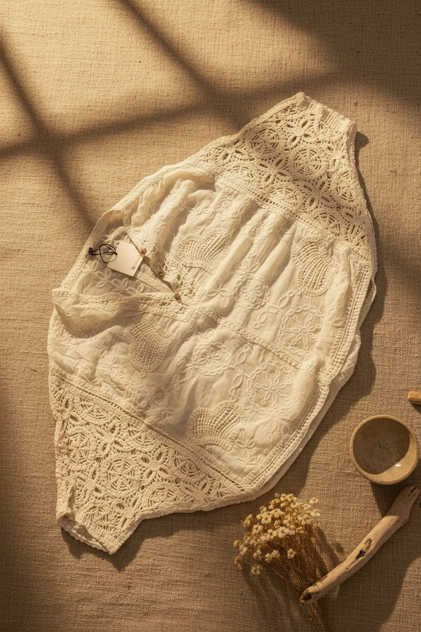 Bohemian blouse Ibiza stijl